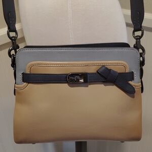 Like New Coach Tate Carryall Crossbody In Colorblock